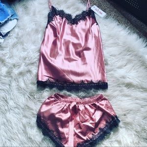 Pajama silk set